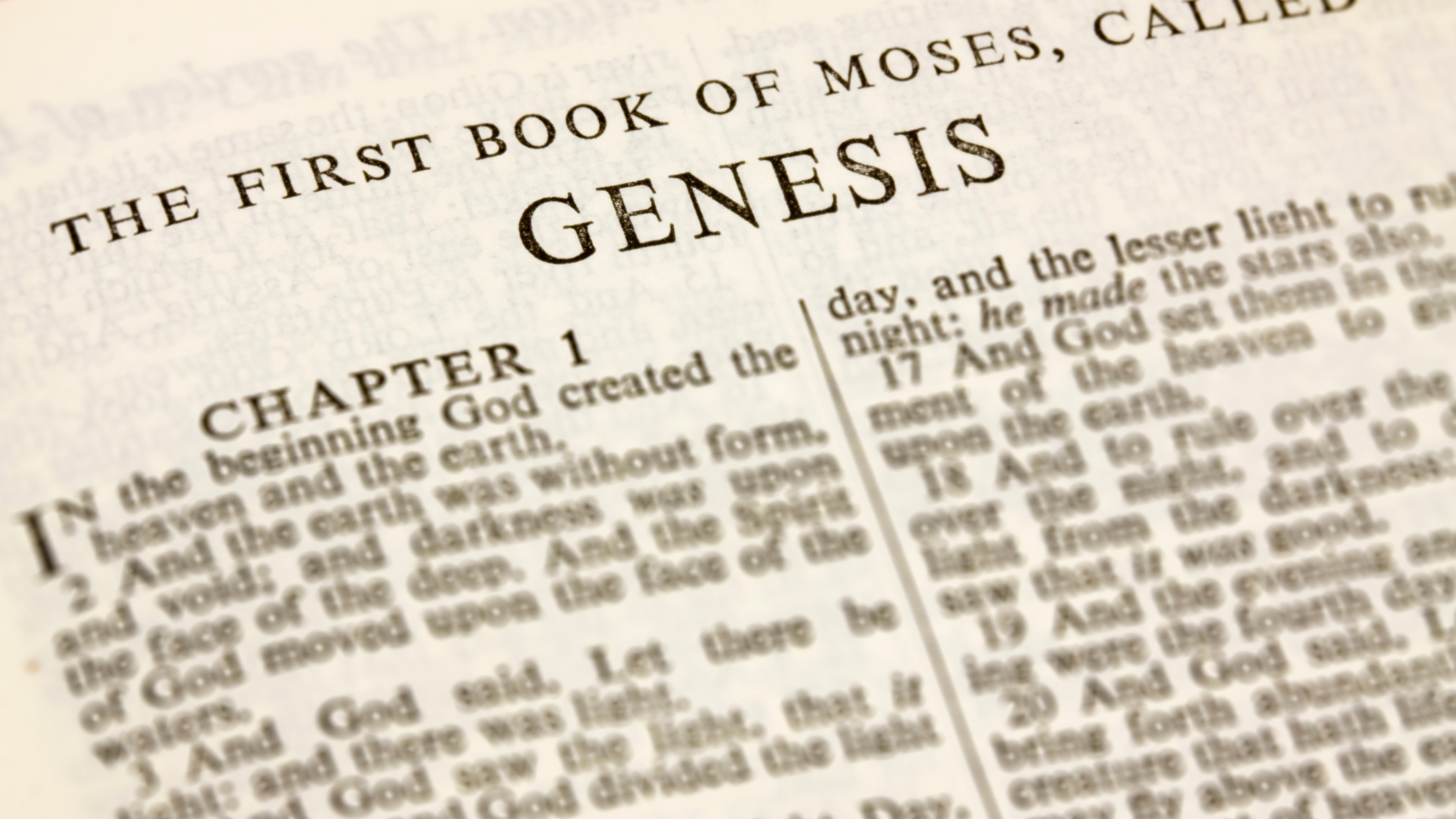 【創世記１講】イエス様が読まれた聖書は？ 